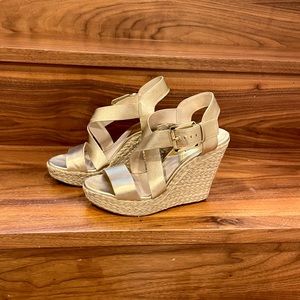 SOLD Michael Kors wedge sandals